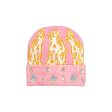 Load image into Gallery viewer, RICCH OFF SACRIFICE // FLAME HEAD BEANIE