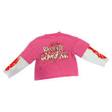 Load image into Gallery viewer, RICCH OFF SACRIFICE // GHOST FLAME SHIRT FAUX ARM SLEEVE
