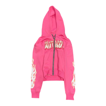 Load image into Gallery viewer, RICCH OFF SACRIFICE // GHOST FLAME ZIP-UP