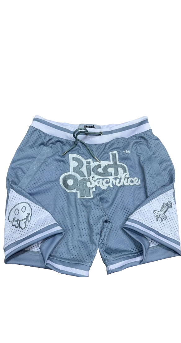 ROS Gray Mesh Shorts