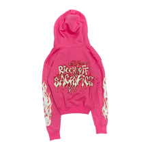 Load image into Gallery viewer, RICCH OFF SACRIFICE // GHOST FLAME ZIP-UP
