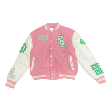 Load image into Gallery viewer, Sorority Pink Varsity Jacket: "The Legacy Drop"
