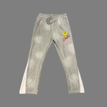 Load image into Gallery viewer, Graffiti Grey Acid Wash Jumpsuit
